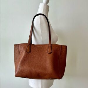 Tory Burch Brown Medium Size Tote excellent used condition